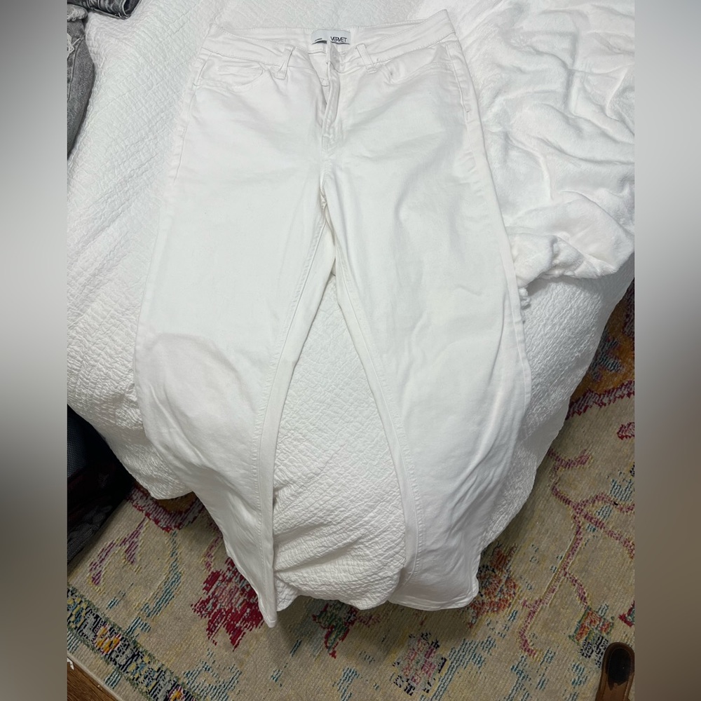 vervet white jeans